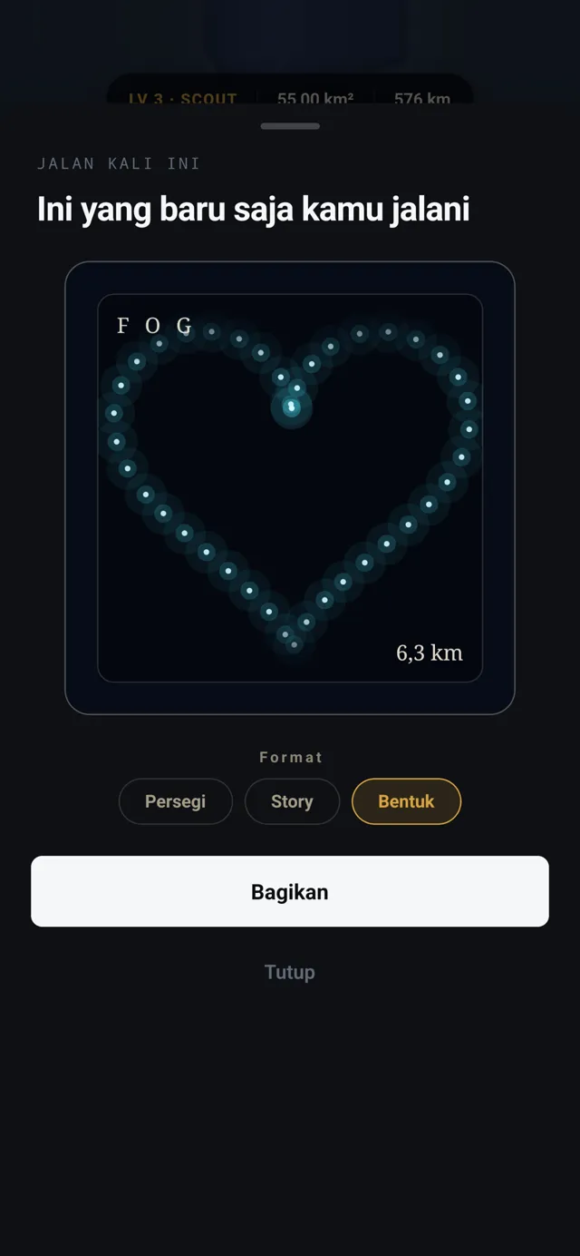 FOG, Sebuah hati